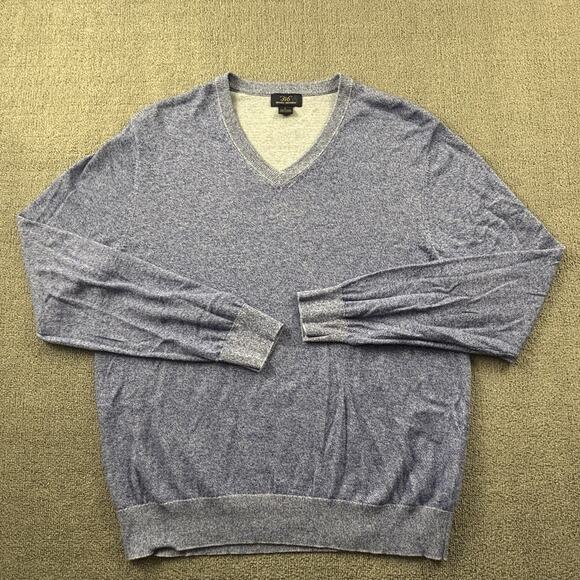 Brooks Brothers Sweater Adult Large Blue Long Sleeve Casual Preppy Men's - Picture 1 of 14